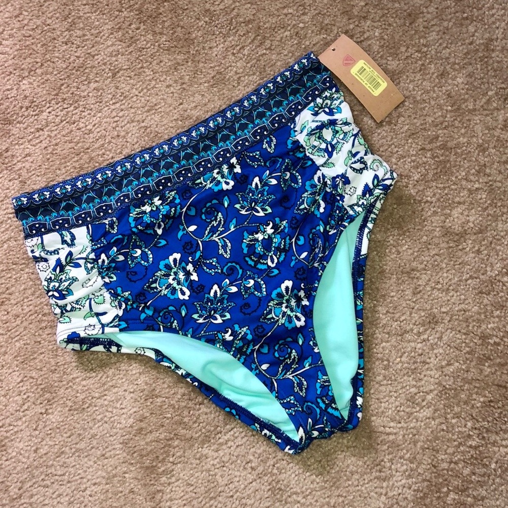 NWT Cremieux High Waisted Bathing Suit